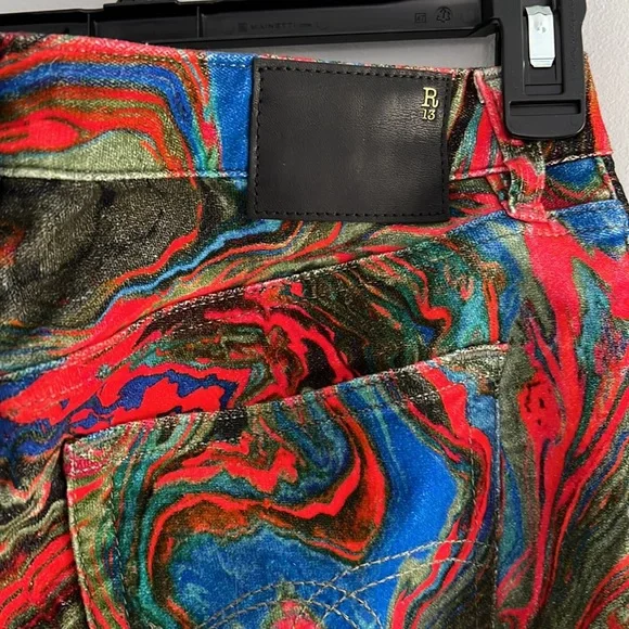 R 13 Velvet Jeans - Picture 4 of 6